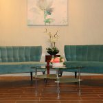 salon seating area